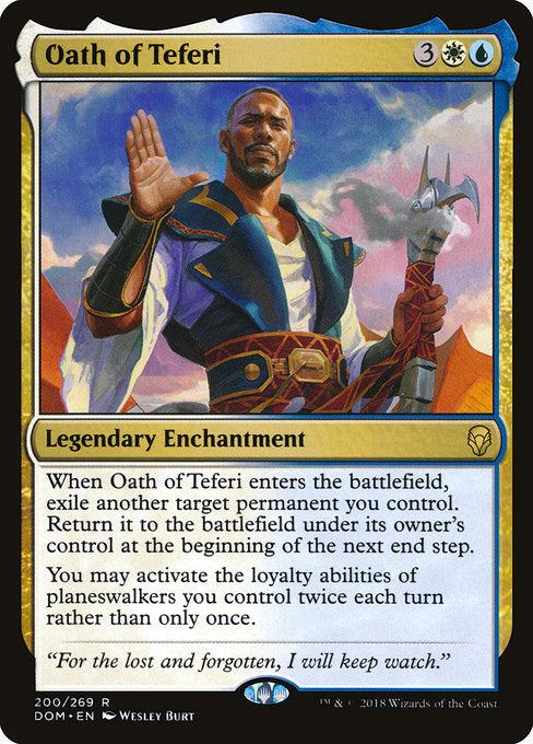 Oath of Teferi [Dominaria] | Galactic Gamez