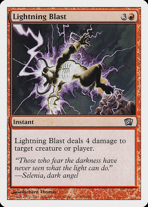 Lightning Blast [Eighth Edition] | Galactic Gamez