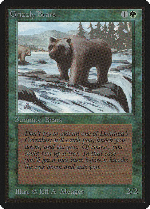 Grizzly Bears [Limited Edition Beta] | Galactic Gamez