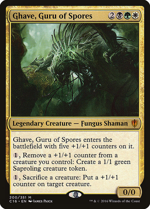 Ghave, Guru of Spores [Commander 2016] | Galactic Gamez