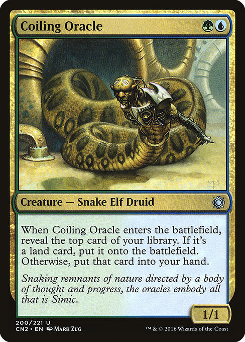 Coiling Oracle [Conspiracy: Take the Crown] | Galactic Gamez