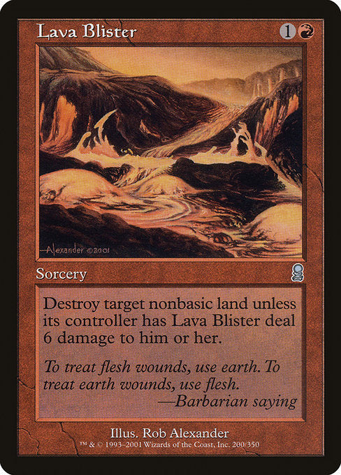 Lava Blister [Odyssey] | Galactic Gamez