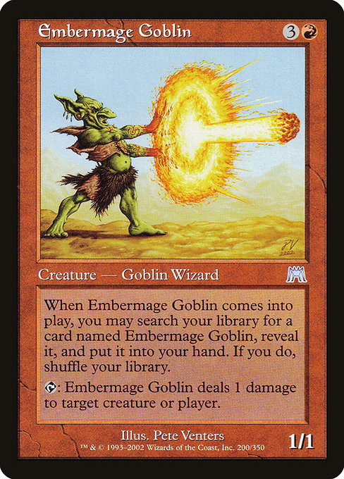 Embermage Goblin [Onslaught] | Galactic Gamez