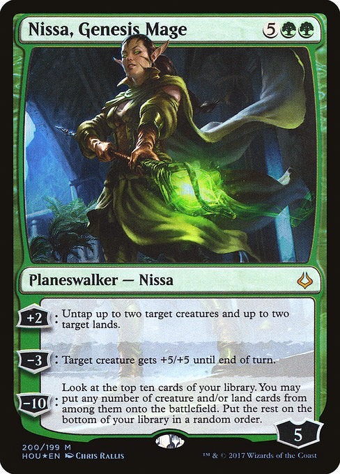 Nissa, Genesis Mage [Hour of Devastation] | Galactic Gamez