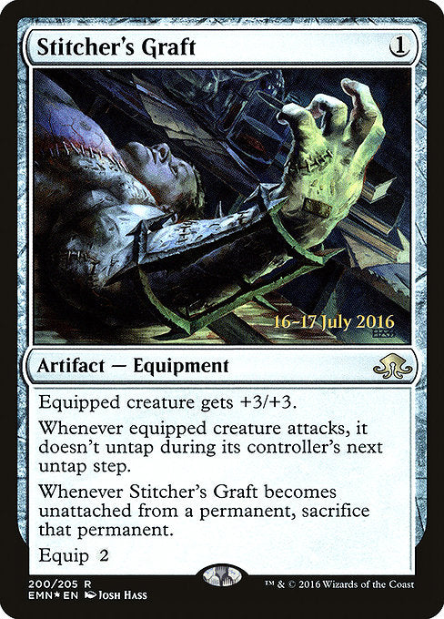 Stitcher's Graft [Eldritch Moon Promos] | Galactic Gamez