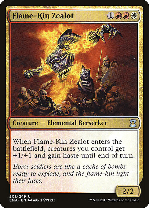 Flame-Kin Zealot [Eternal Masters] | Galactic Gamez
