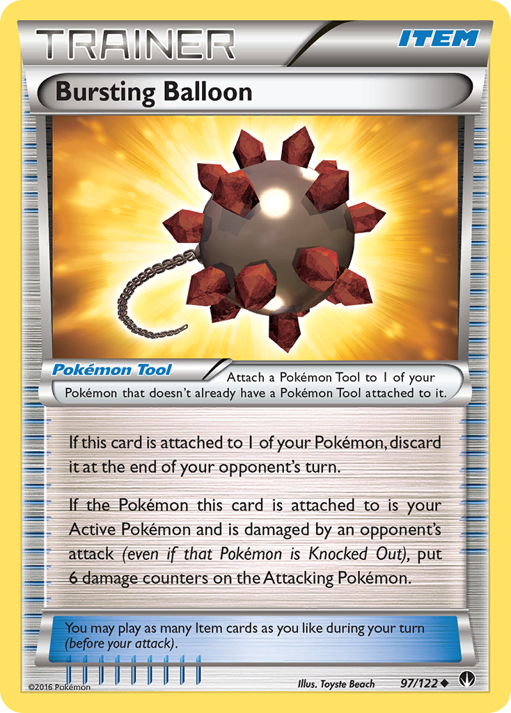 Bursting Balloon (97/122) [XY: BREAKpoint] | Galactic Gamez