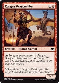 Kargan Dragonrider [Magic Game Night 2019] | Galactic Gamez