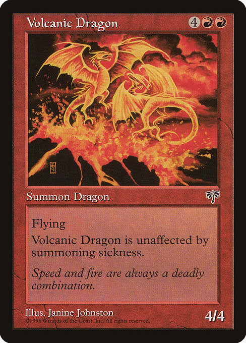 Volcanic Dragon [Mirage] | Galactic Gamez