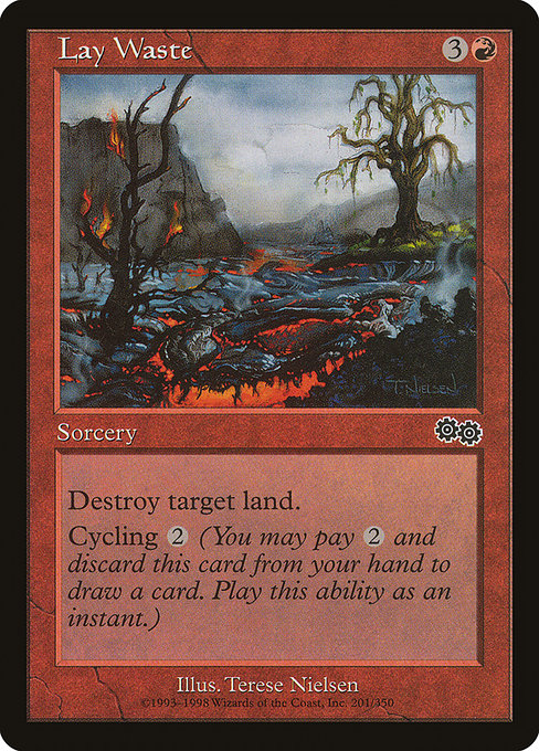 Lay Waste [Urza's Saga] | Galactic Gamez