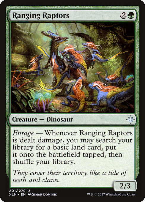 Ranging Raptors [Ixalan] | Galactic Gamez