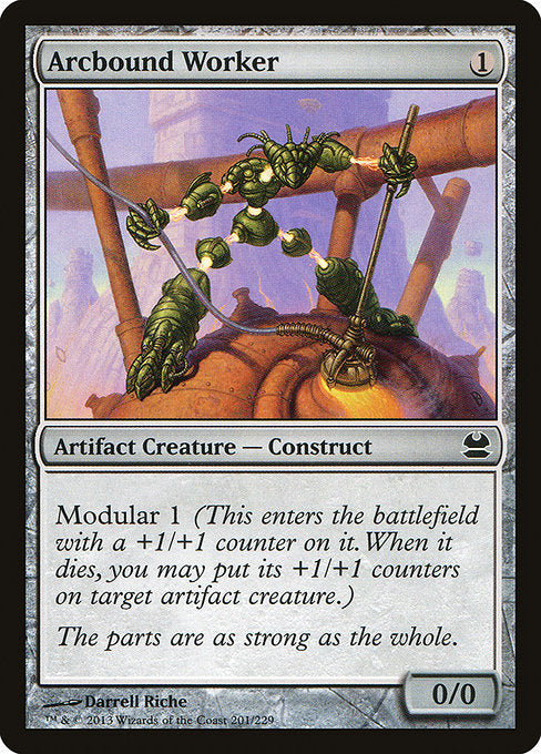 Arcbound Worker [Modern Masters] | Galactic Gamez