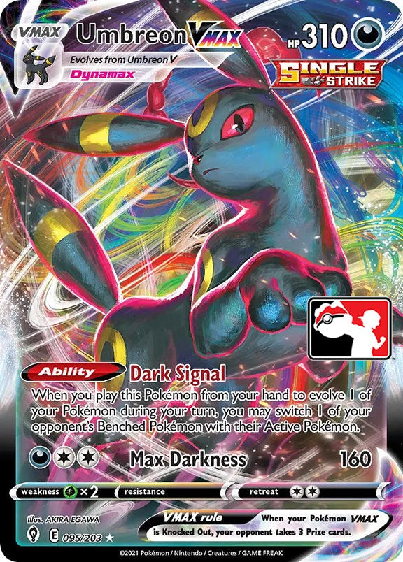 Umbreon VMAX (095/203) [Prize Pack Series One] | Galactic Gamez