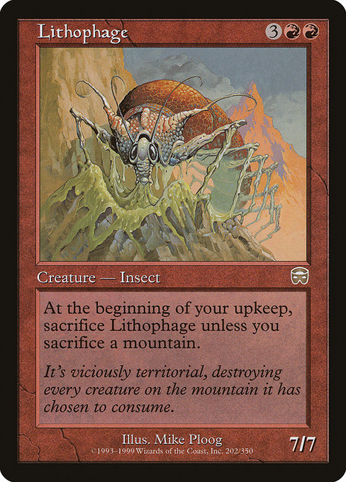 Lithophage [Mercadian Masques] | Galactic Gamez