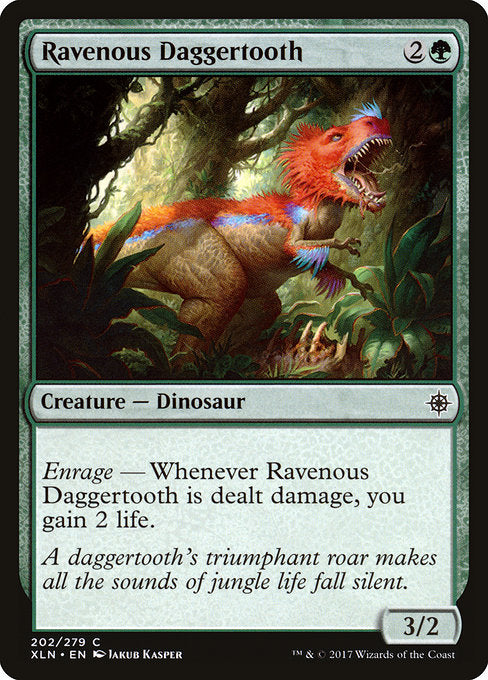 Ravenous Daggertooth [Ixalan] | Galactic Gamez
