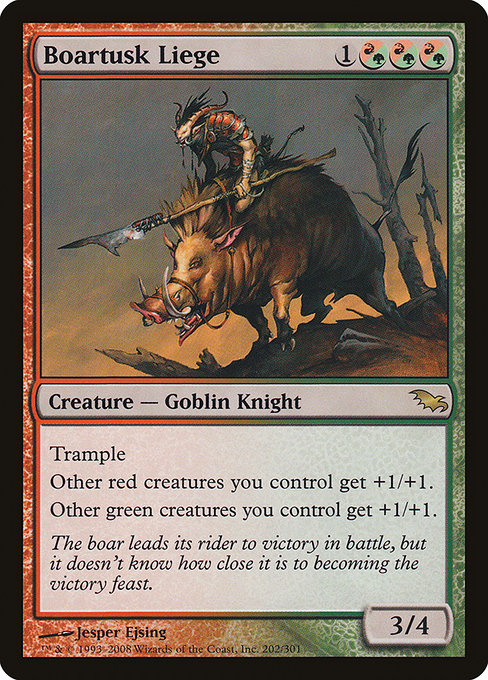 Boartusk Liege [Shadowmoor] | Galactic Gamez