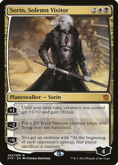 Sorin, Solemn Visitor [Khans of Tarkir] | Galactic Gamez