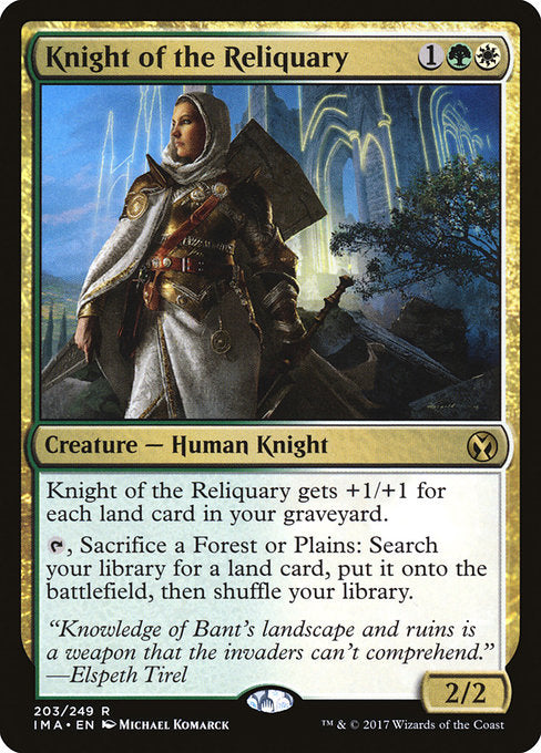 Knight of the Reliquary [Iconic Masters] | Galactic Gamez