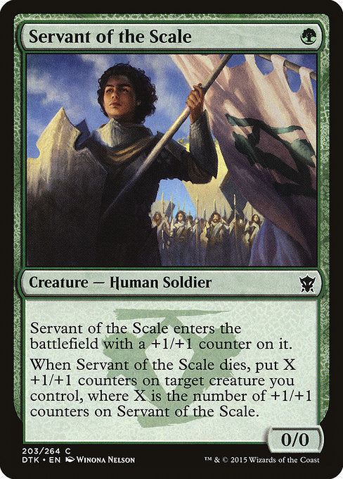 Servant of the Scale [Dragons of Tarkir] | Galactic Gamez