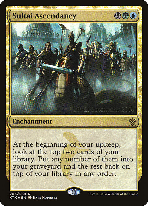 Sultai Ascendancy [Khans of Tarkir Promos] | Galactic Gamez