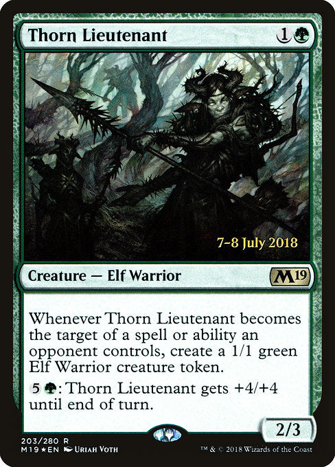 Thorn Lieutenant [Core Set 2019 Promos] | Galactic Gamez