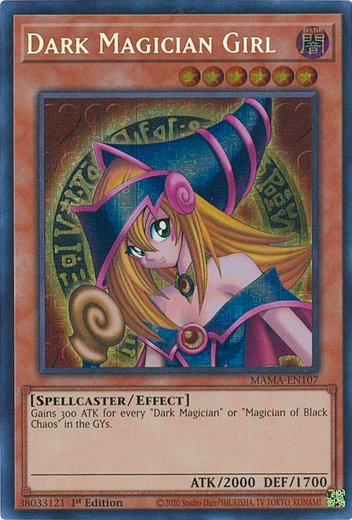 Dark Magician Girl [MAMA-EN107] Ultra Pharaoh's Rare | Galactic Gamez