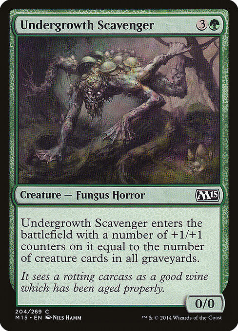 Undergrowth Scavenger [Magic 2015] | Galactic Gamez