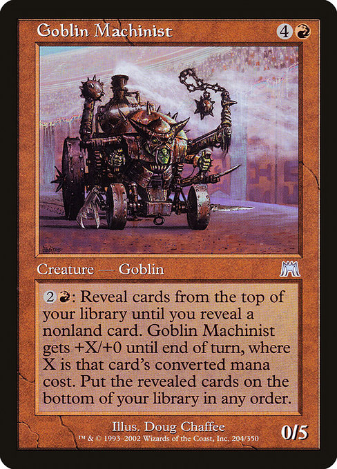 Goblin Machinist [Onslaught] | Galactic Gamez