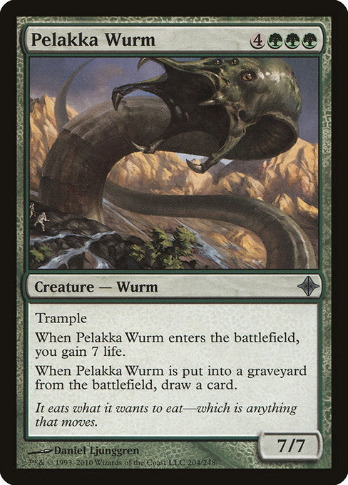 Pelakka Wurm [Rise of the Eldrazi] | Galactic Gamez