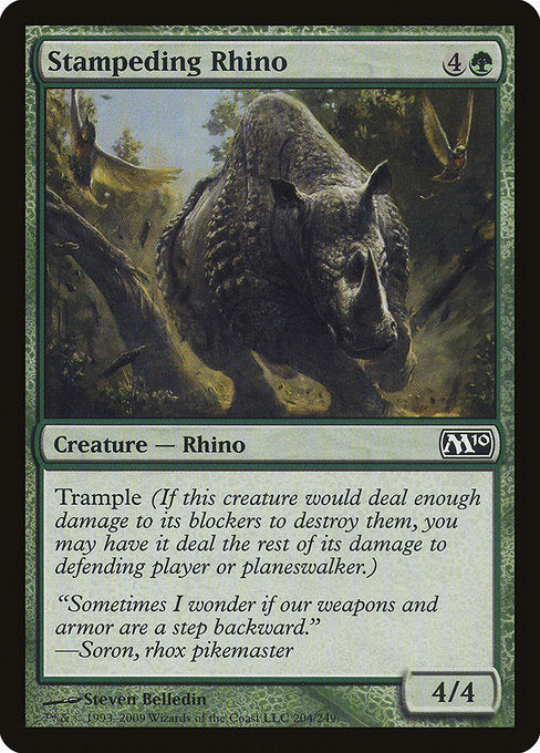Stampeding Rhino [Magic 2010] | Galactic Gamez