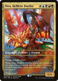 Nira, Hellkite Duelist [Unique and Miscellaneous Promos] | Galactic Gamez