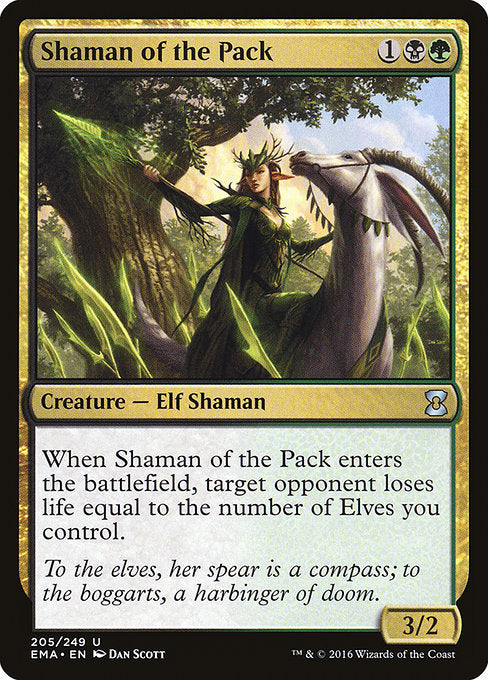 Shaman of the Pack [Eternal Masters] | Galactic Gamez