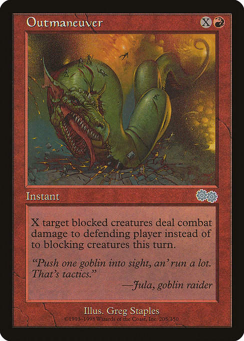 Outmaneuver [Urza's Saga] | Galactic Gamez