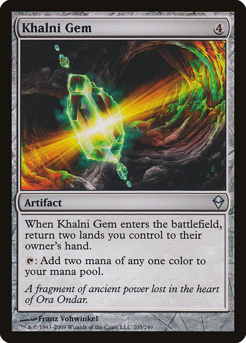 Khalni Gem [Zendikar] | Galactic Gamez