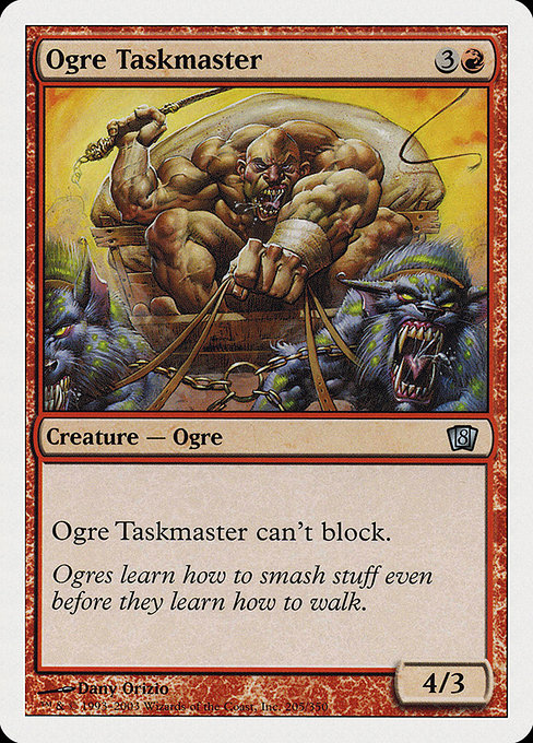 Ogre Taskmaster [Eighth Edition] | Galactic Gamez