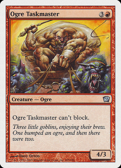 Ogre Taskmaster [Ninth Edition] | Galactic Gamez