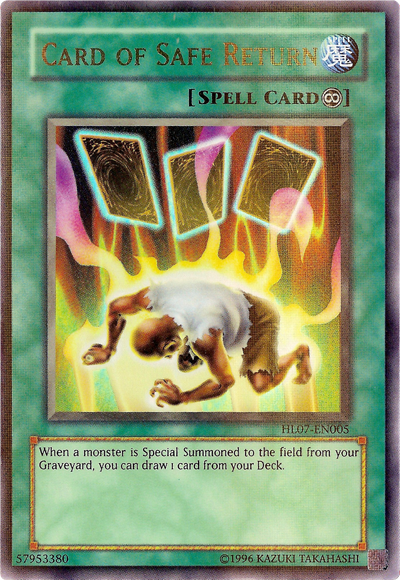 Card of Safe Return [HL07-EN005] Ultra Rare | Galactic Gamez