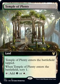 Temple of Plenty (Extended Art) [Theros Beyond Death] | Galactic Gamez