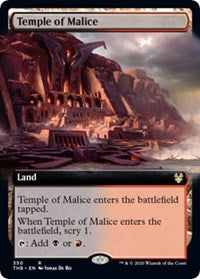 Temple of Malice (Extended Art) [Theros Beyond Death] | Galactic Gamez