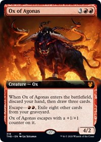 Ox of Agonas (Extended Art) [Theros Beyond Death] | Galactic Gamez