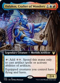 Dalakos, Crafter of Wonders (Extended Art) [Theros Beyond Death] | Galactic Gamez