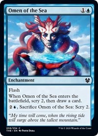 Omen of the Sea [Theros Beyond Death] | Galactic Gamez