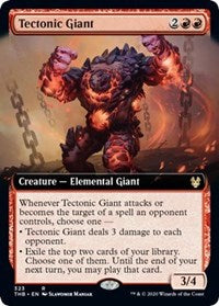 Tectonic Giant (Extended Art) [Theros Beyond Death] | Galactic Gamez