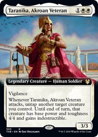 Taranika, Akroan Veteran (Extended Art) [Theros Beyond Death] | Galactic Gamez