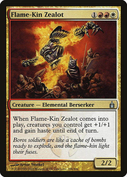 Flame-Kin Zealot [Ravnica: City of Guilds] | Galactic Gamez