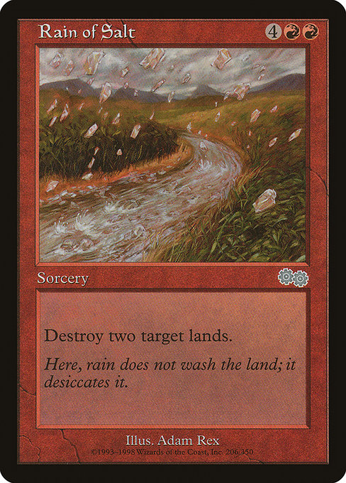 Rain of Salt [Urza's Saga] | Galactic Gamez