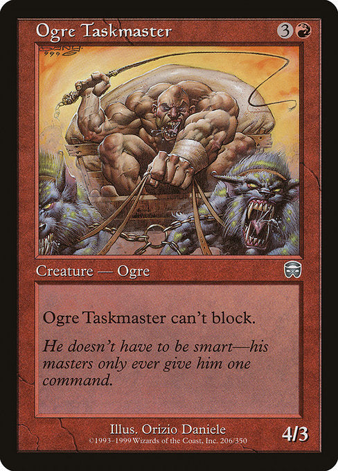 Ogre Taskmaster [Mercadian Masques] | Galactic Gamez