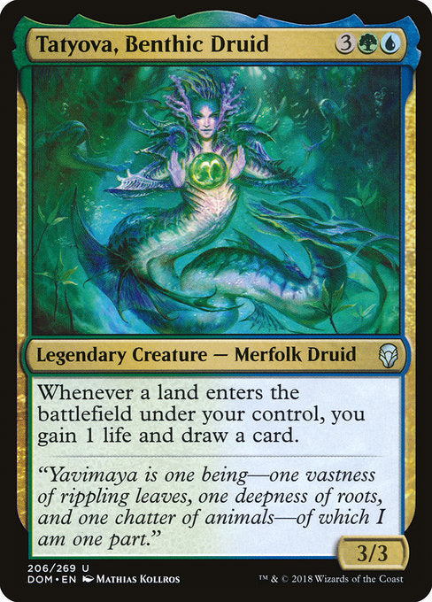 Tatyova, Benthic Druid [Dominaria] | Galactic Gamez