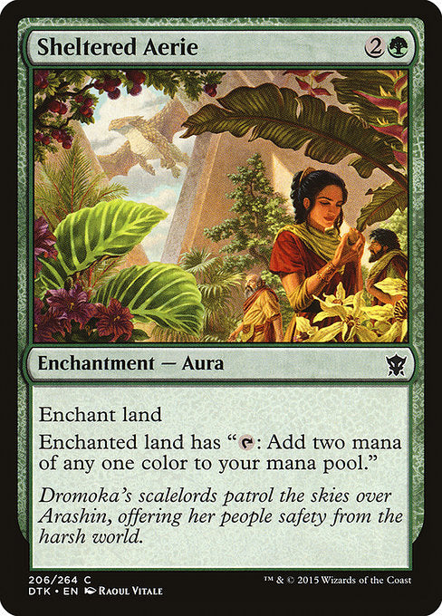 Sheltered Aerie [Dragons of Tarkir] | Galactic Gamez