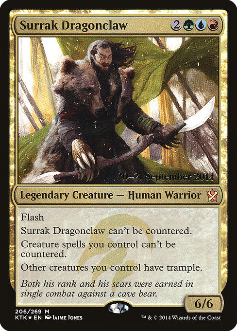 Surrak Dragonclaw [Khans of Tarkir Promos] | Galactic Gamez